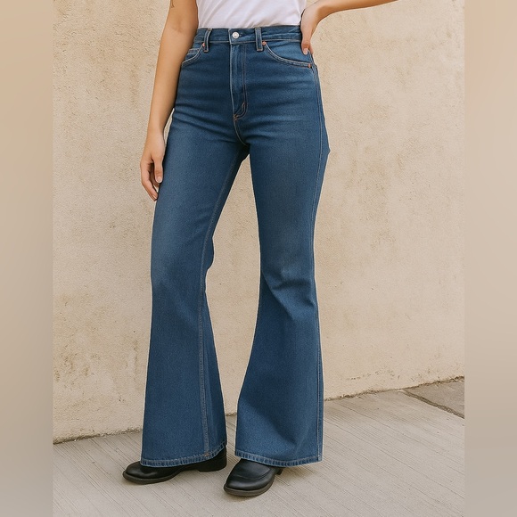 Vintage Levi’s | 1970s Denim Jeans Orange Tag - Picture 8 of 8